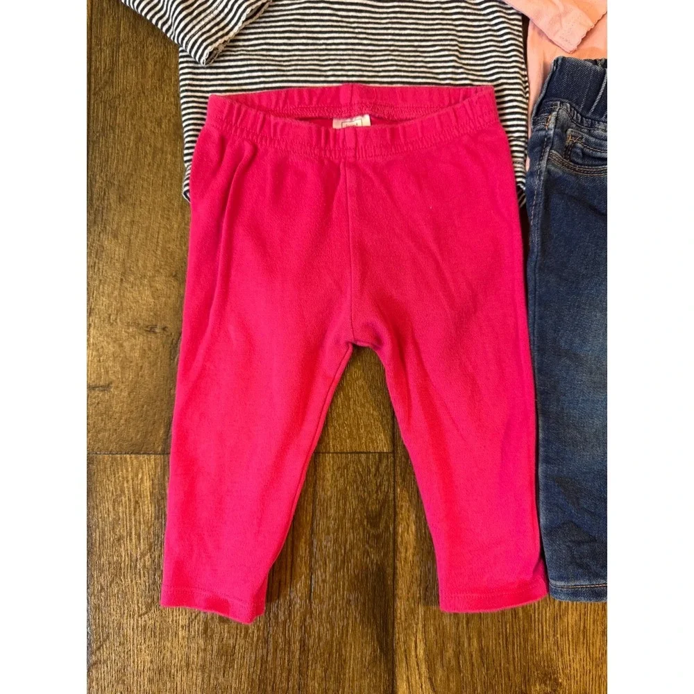 Baby Girl‎ 9 6-12 Months Outfits Long Sleeved Bodysuits Shirts Pants Clothes Lot